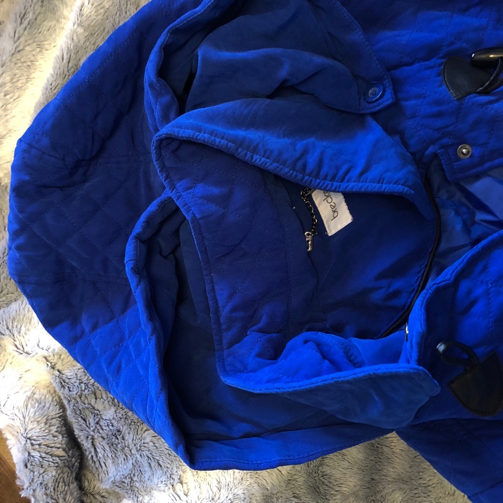 Blue button close jacket - Picture 4 of 6